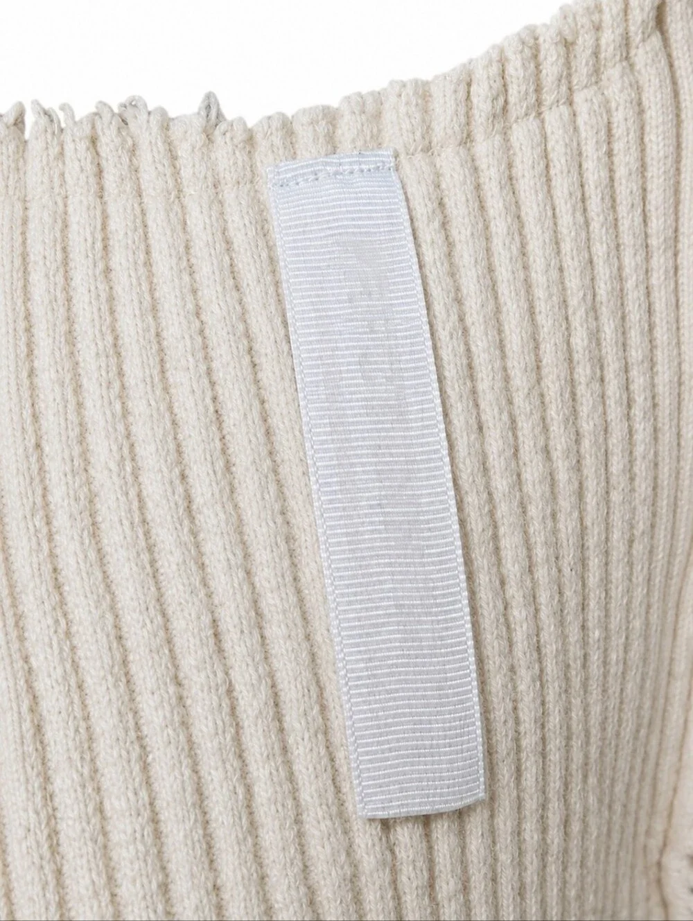 PRFCT NMBR | Knit Midi Dress in Creme ~ Size Small - Picture 7 of 8